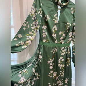 Green floral Ted baker dress